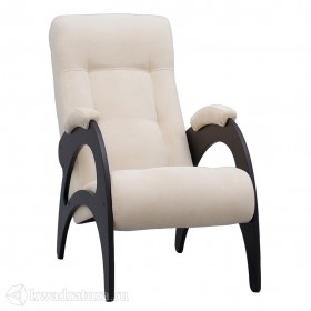 Кресло для отдыха Неаполь Модель 9 без лозы (Венге-эмаль/Ткань Ваниль Verona Vanilla) в Нижнем Ингаше - nizhnij-ingash.katalogmebeli.com | фото