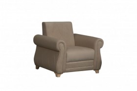 Кресло для отдыха "Порто" (велюр киви латте / микровельвет крем) в Нижнем Ингаше - nizhnij-ingash.katalogmebeli.com | фото