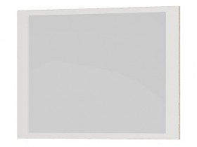 Зеркало МС Сакура (дуб сонома/белый) в Нижнем Ингаше - nizhnij-ingash.katalogmebeli.com | фото
